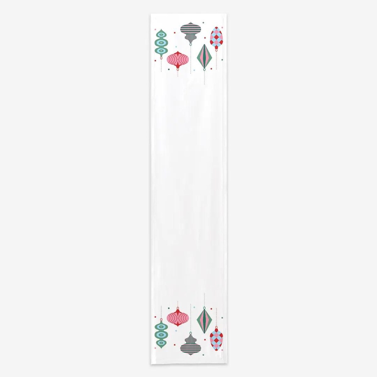 Bieżnik świąteczny - Bombki - 40x180