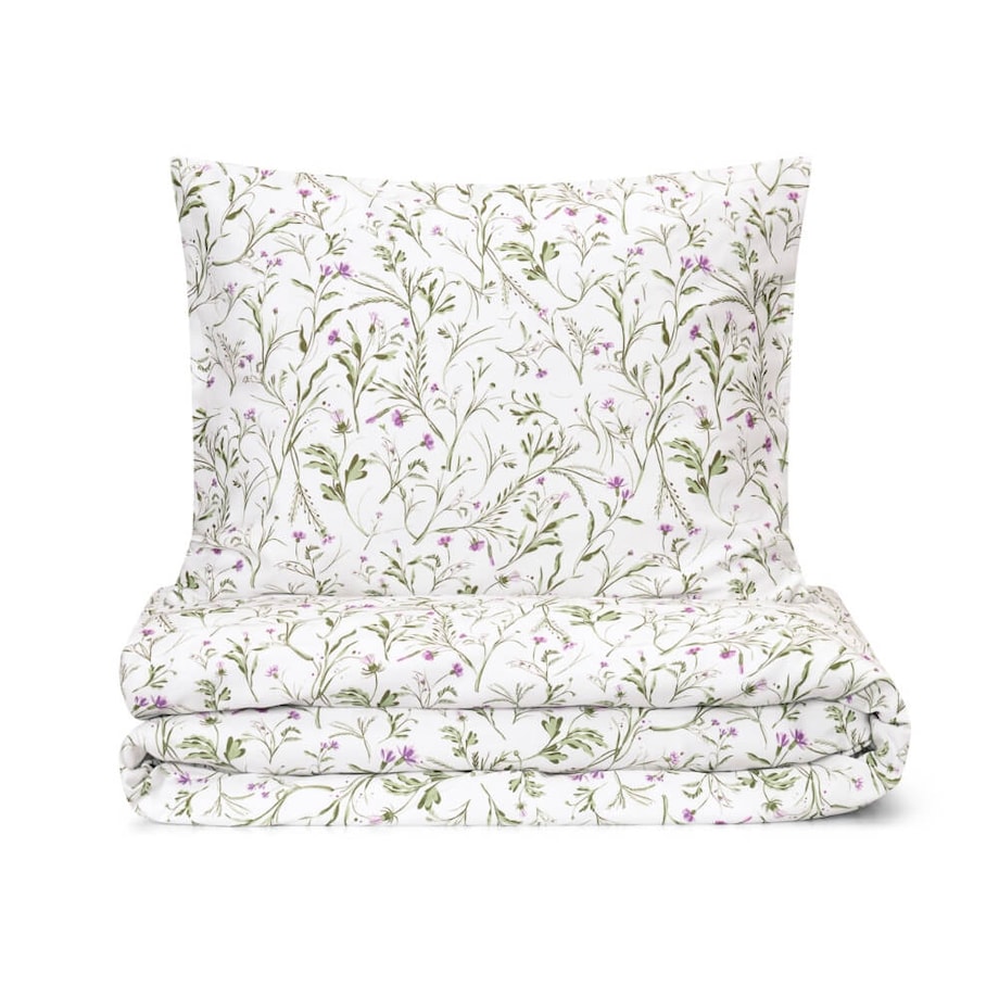 Poszewka Fioletowa łączka 50 x 70 cm