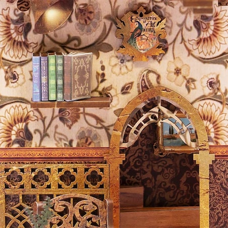 Miniaturowy domek Book Nook - Klimatyczna księgarnia - CuteBee