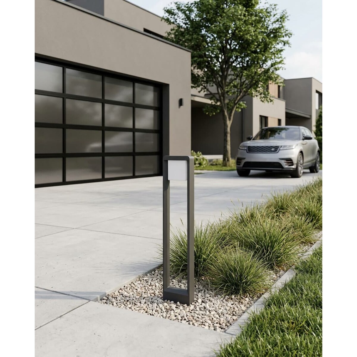 Lampa ogrodowa stojąca K-8264 z serii MILANO GREY