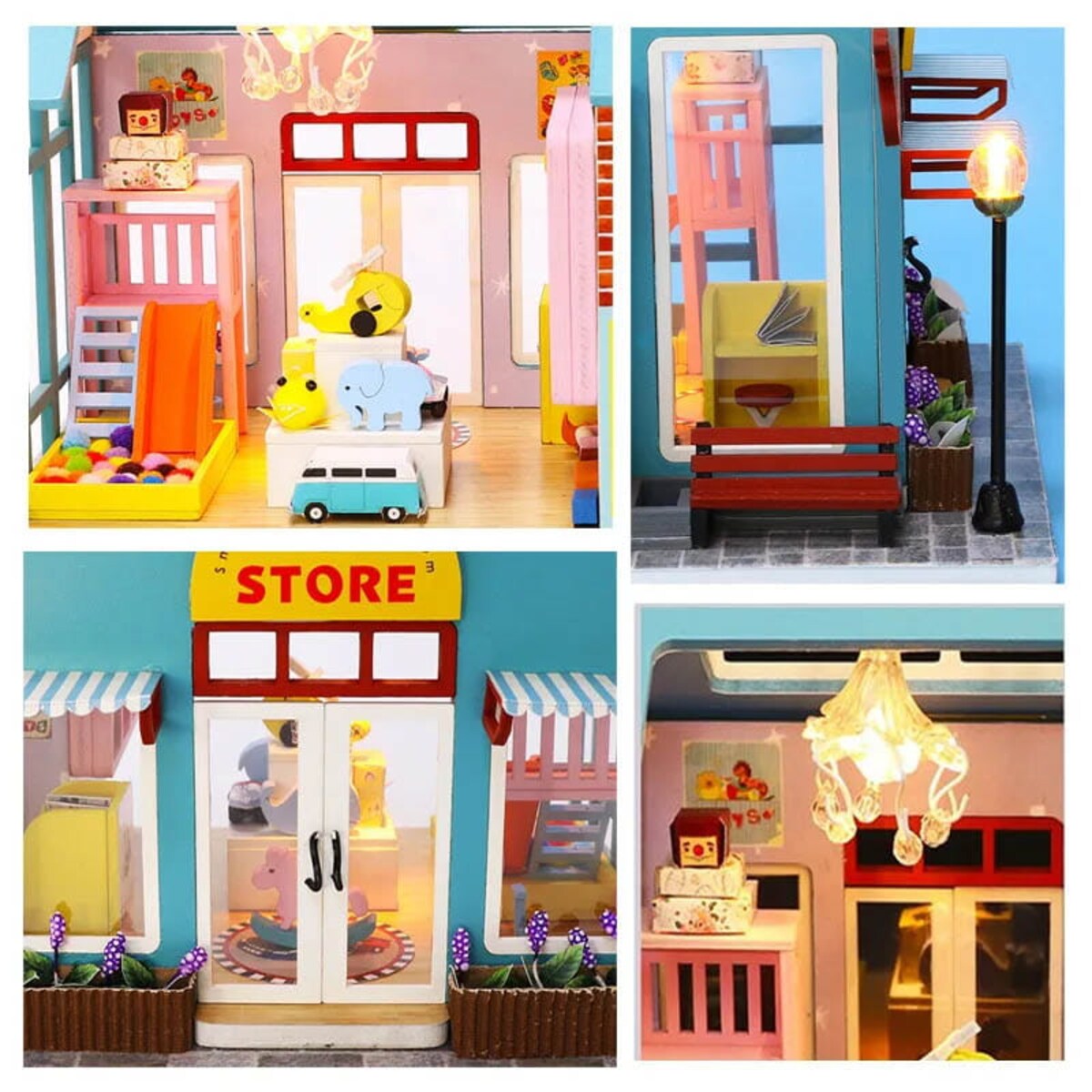 Miniaturowy domek - Sklep z zabawkami