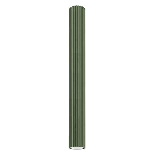 Plafon KARBON 60 zielony oliwkowy