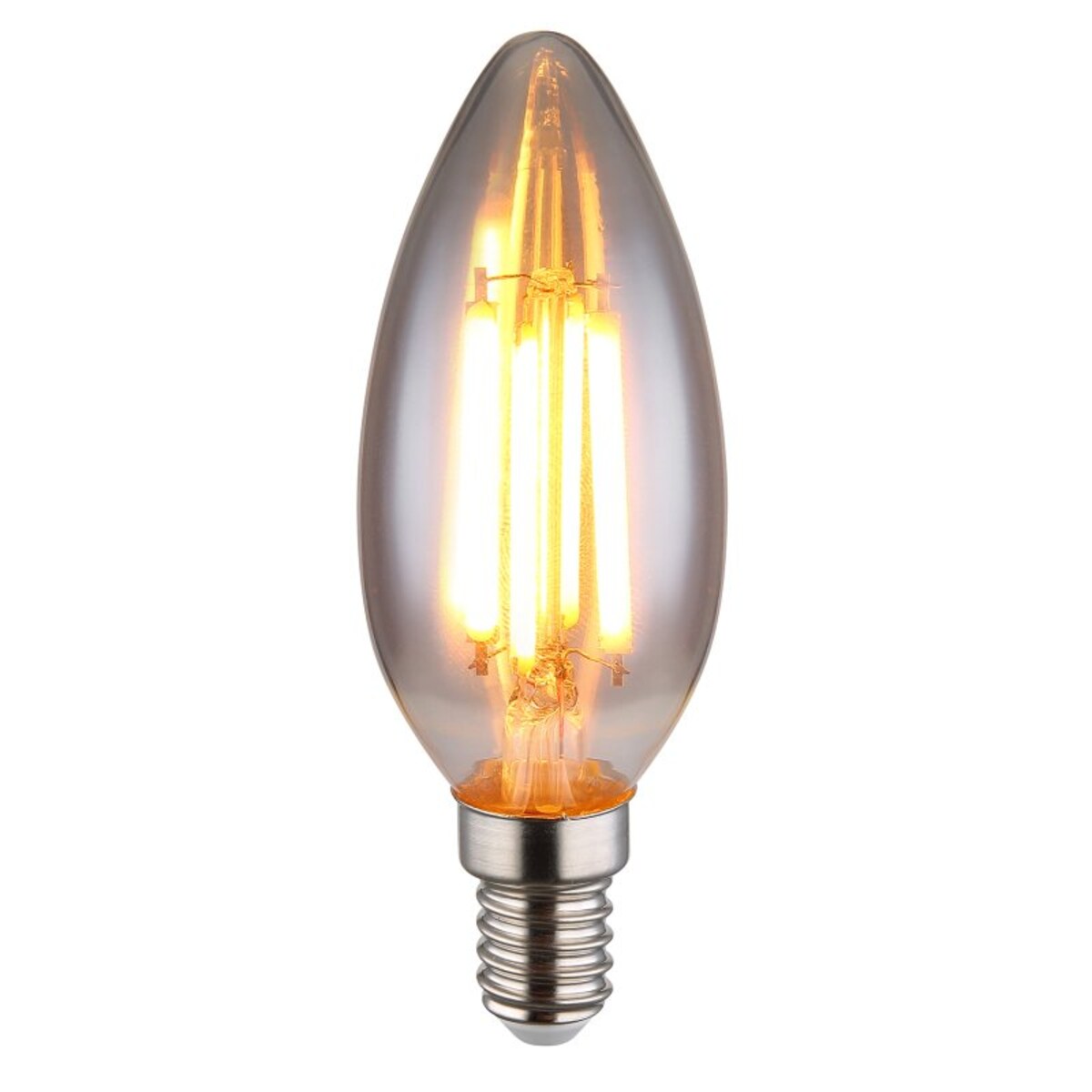 Żarówka świecowa LED Globo E14 6W 1800K 380 lm przydymiona 10588S