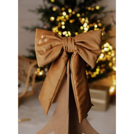 Kokarda Świąteczna Delux Golden Bronze - M