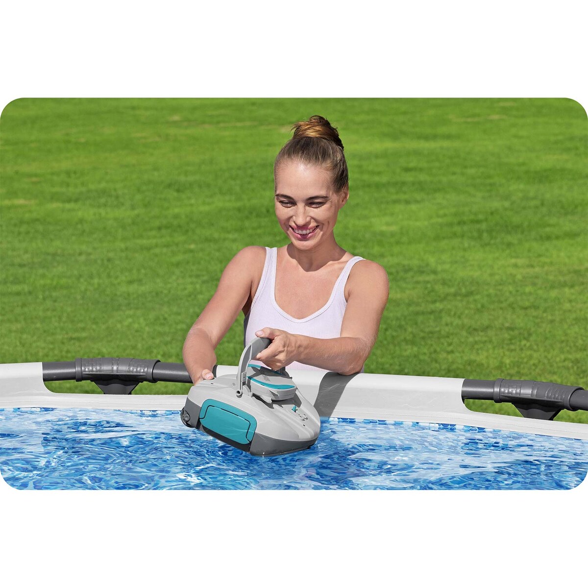 Automatyczny odkurzacz do czyszczenia basenu Bestway 58864 robot AquaTronix 2026