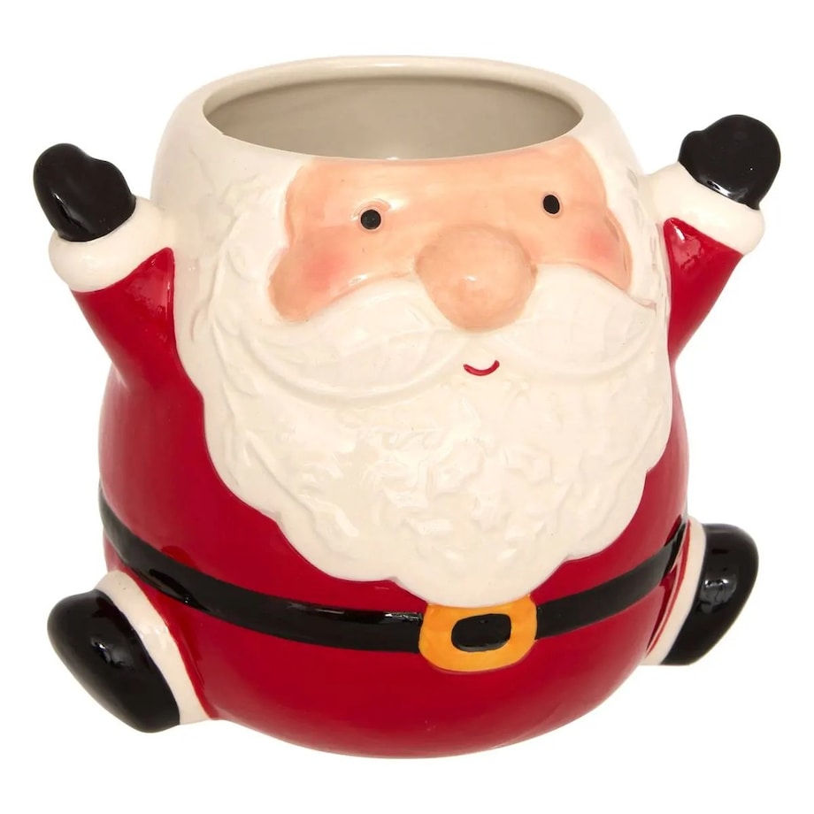 Pojemnik świąteczny na ciasteczka Santa Claus 23,5x18,5x15,5 cm