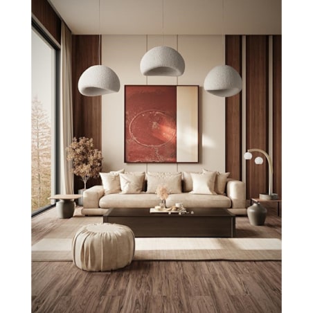 Lampa wisząca Japandi 40 cm