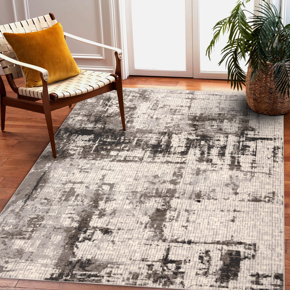 Dywan wełniany NAIN Abstrakcja, vintage 160x230 cm