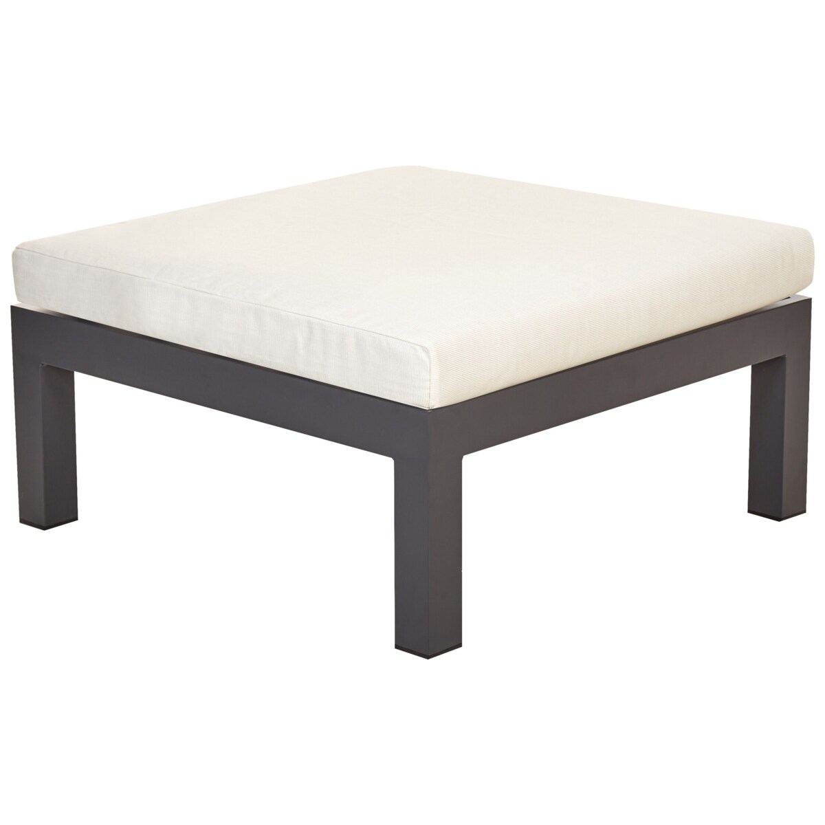 Zestaw ogrodowy 5-osobowy czarny z 2 zestawami poszewek MESSINA