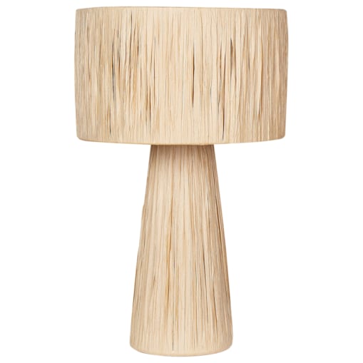 Lampa stołowa rafia naturalna WELMEL