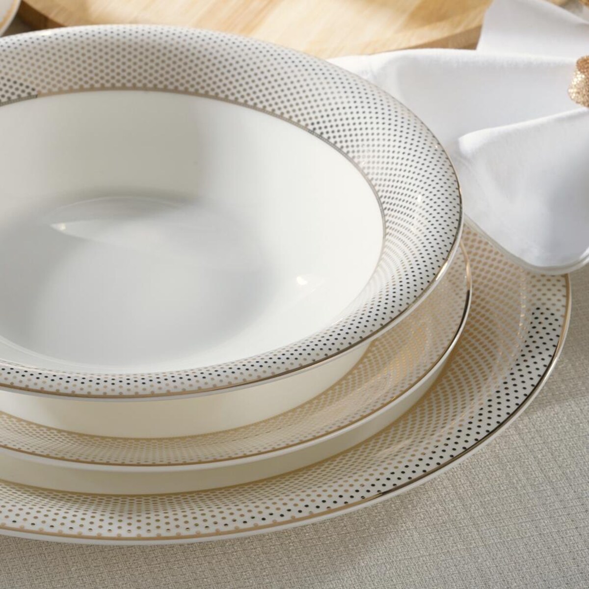 VILLA ITALIA Talerz płytki porcelanowy 27 cm MARILYN