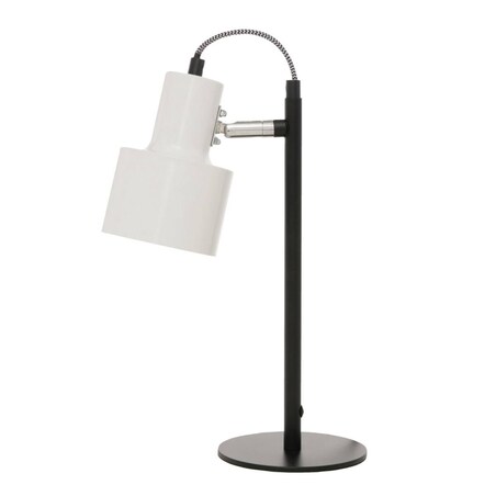 Metalowa lampa stołowa Riva, 36 cm, regulowany klosz