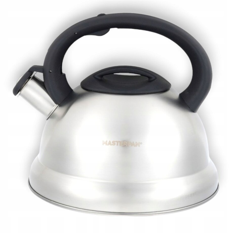 Duży Tradycyjny Czajnik Z Gwizdkiem Stali Nierdzewnej 3L Na Indukcję Gaz