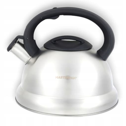 Duży Tradycyjny Czajnik Z Gwizdkiem Stali Nierdzewnej 3L Na Indukcję Gaz