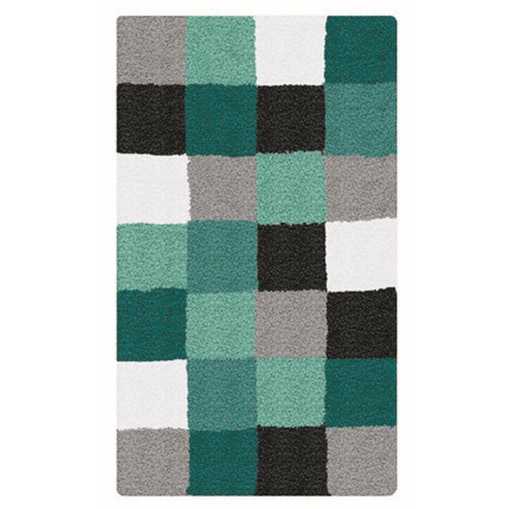 Kleine Wolke Caro Dywanik łazienkowy zielony 60x105 cm