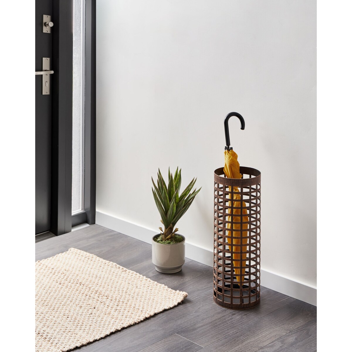 Stojak na parasole MALABO Miedziany