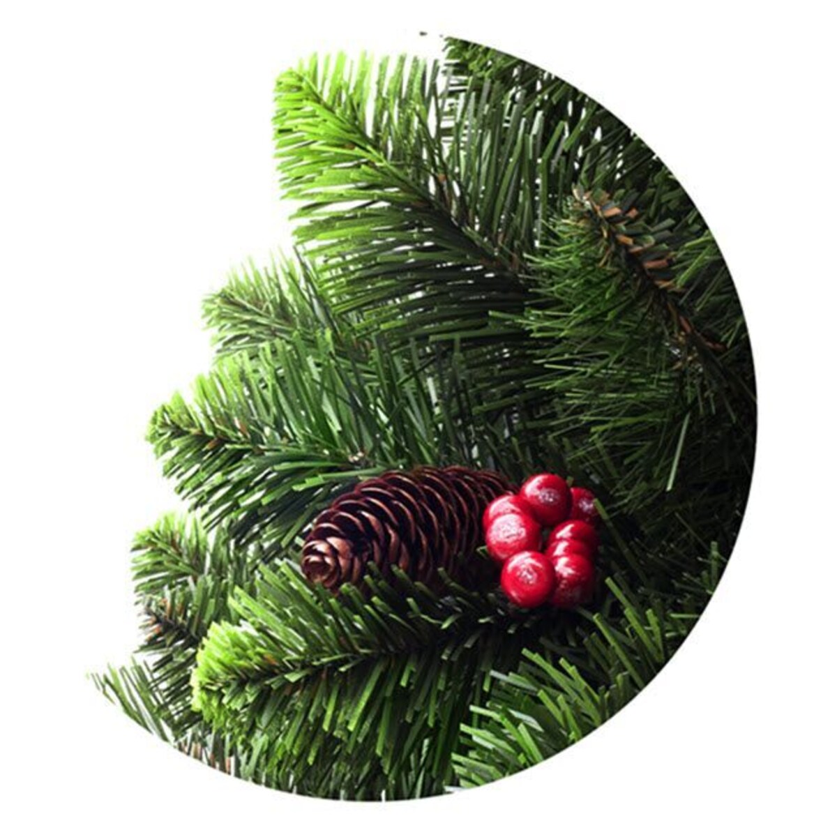 Choinka sztuczna Sosna kwitnąca z ostrokrzewem