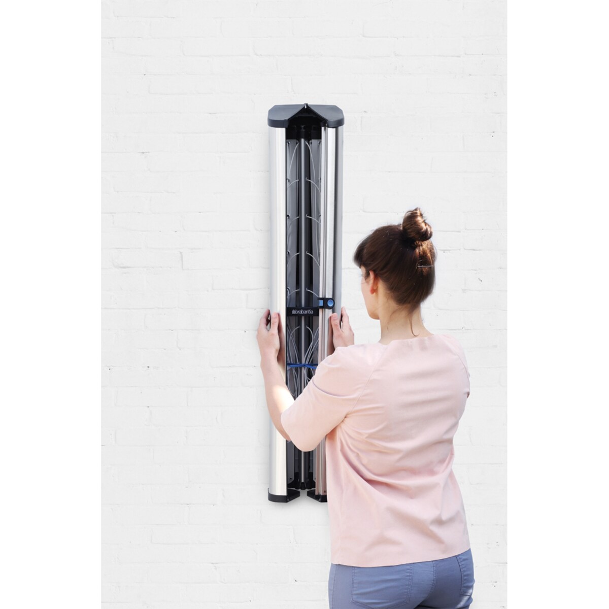 Suszarka ścienna Wallflix 24m + stalowa obudowa 475924