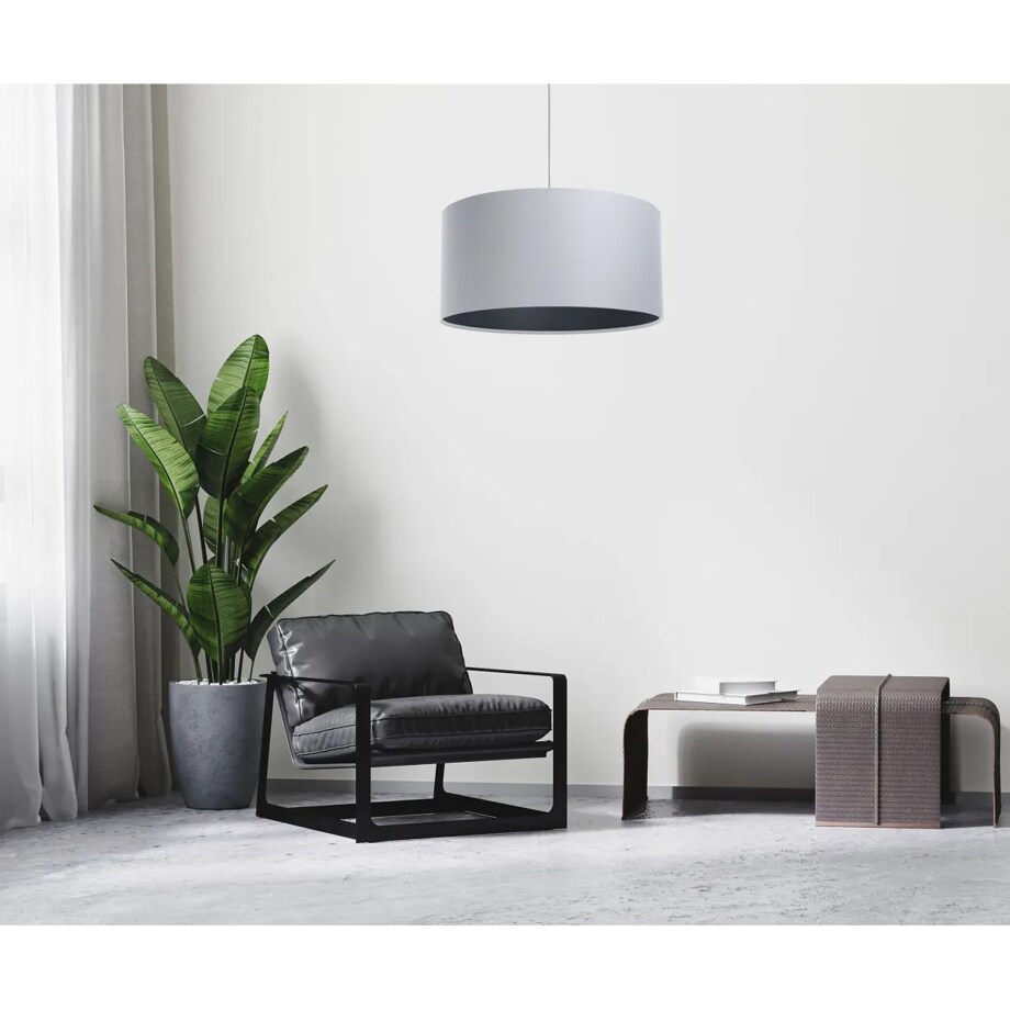 Lampa wisząca MODERN 50 szara/grafitowa