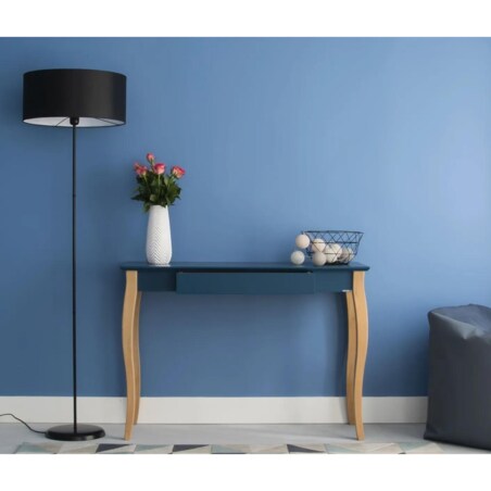 Biurko LILLO 105x40 petrol blue
