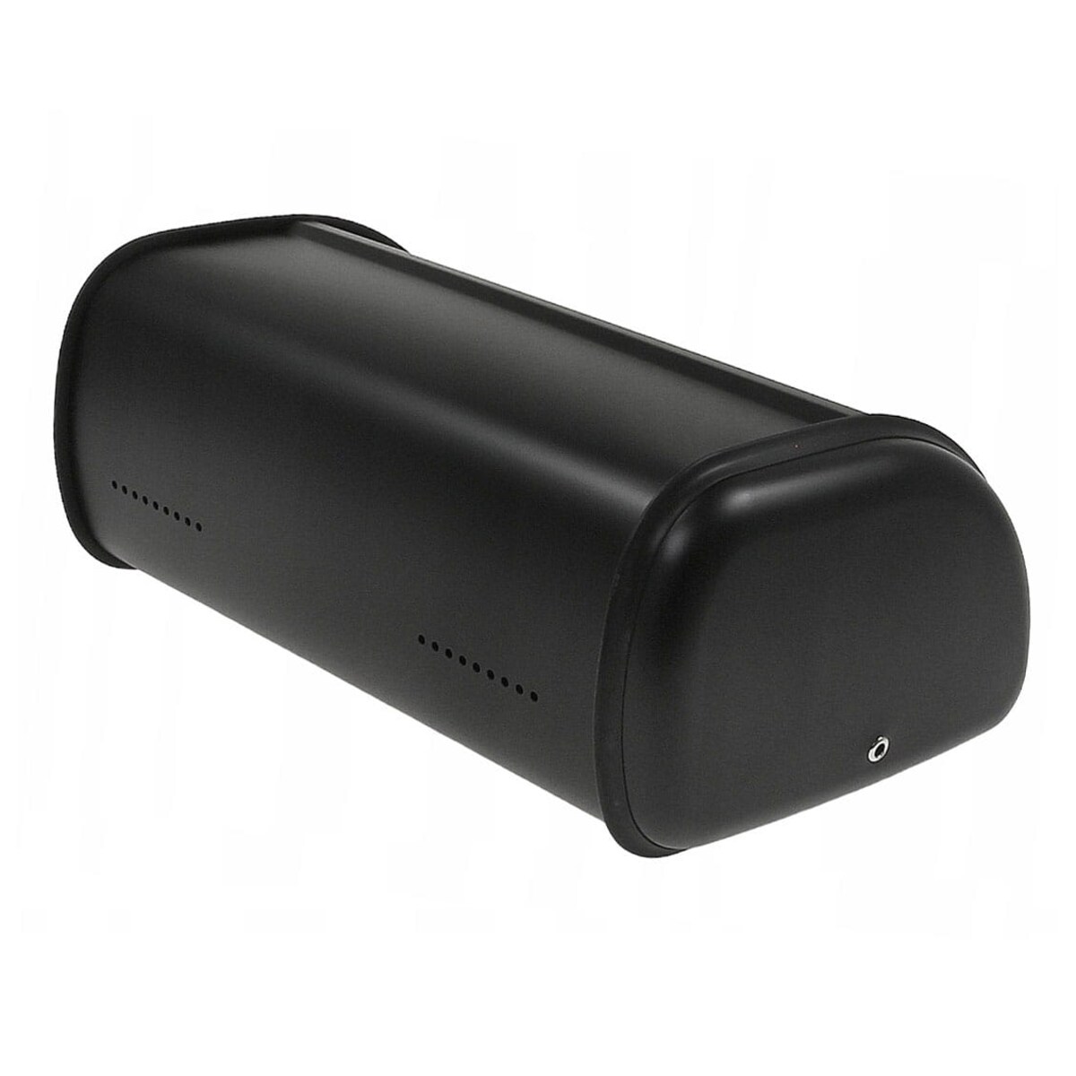 Chlebak stalowy mały 36cm czarny matowy pojemnik na chleb pieczywo bułki KINGHOFF