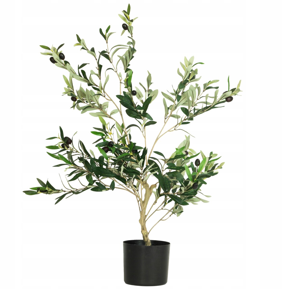 DRZEWKO OLIWNE SZTUCZNE 80cm jak żywe sztuczna oliwka do salonu biura