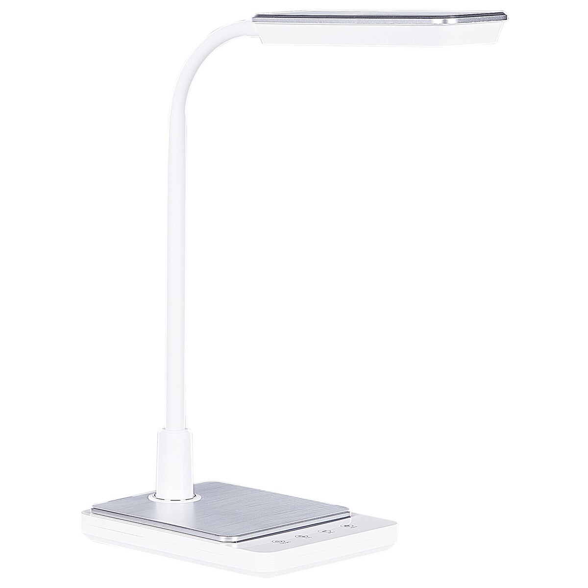 Lampa biurkowa LED CENTAURUS Ze ściemniaczem Metal Biały