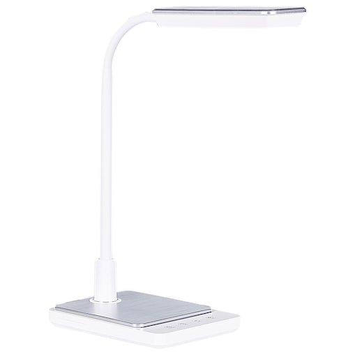 Lampa biurkowa LED CENTAURUS Ze ściemniaczem Metal Biały