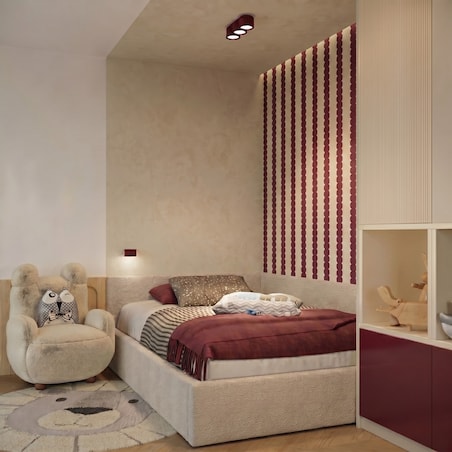 Kinkiet AURA burgund Gx53