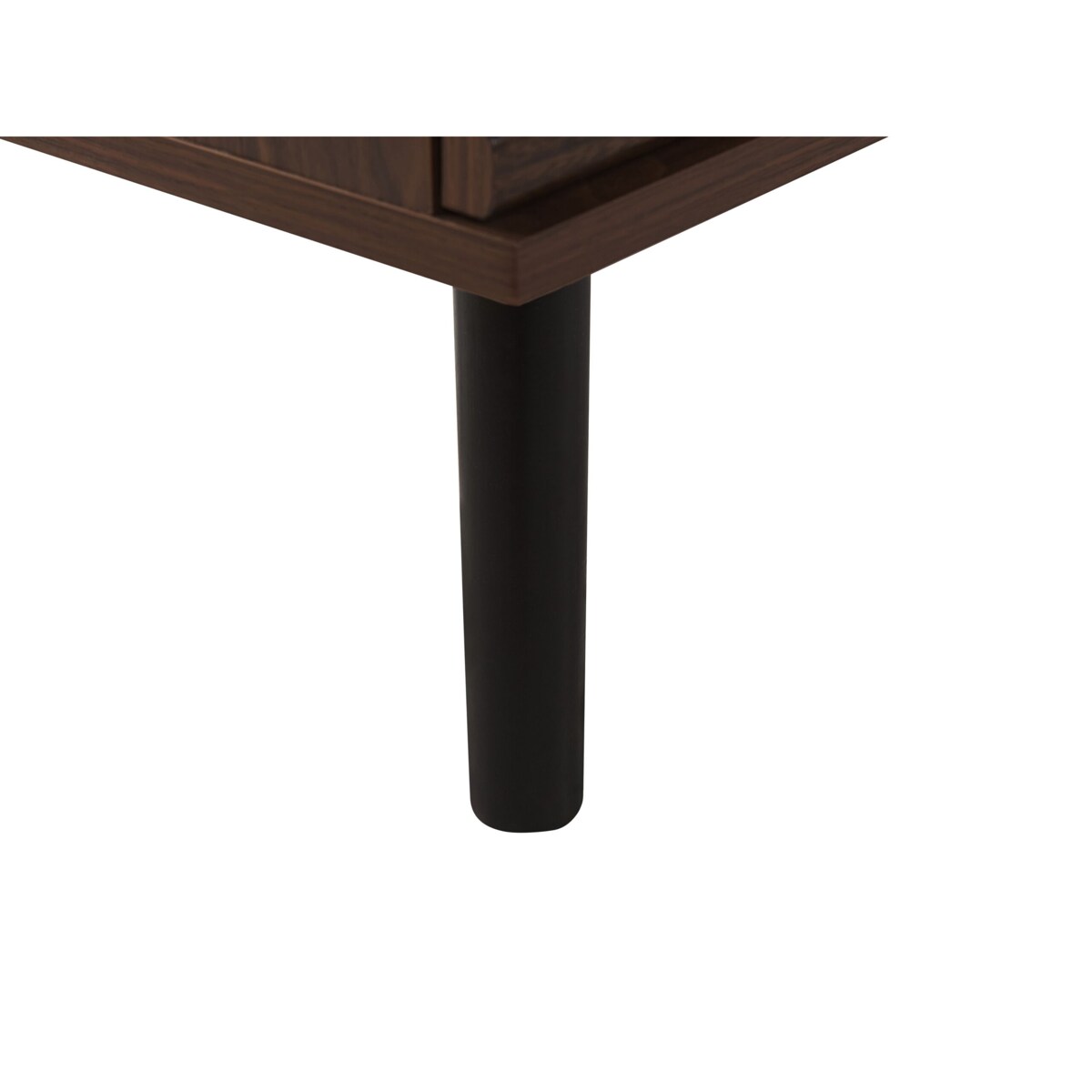 Szafka dwudrzwiowa ciemne drewno PERTH