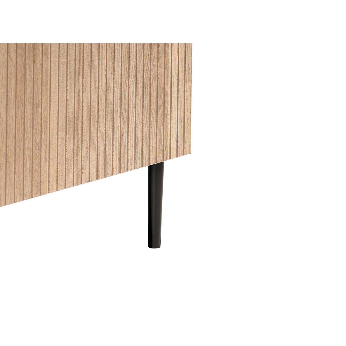 Szafka trzydrzwiowa czarny z brązowym BLYTHE