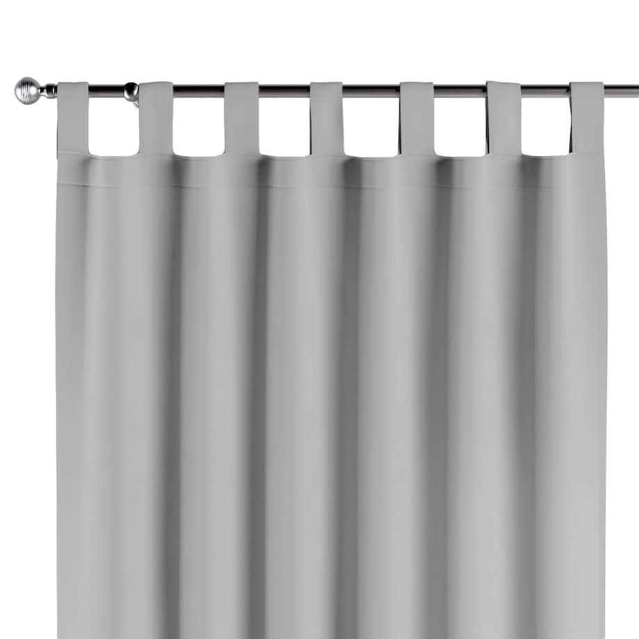 Zasłona na szelkach 1 szt. 130x245 srebrny
