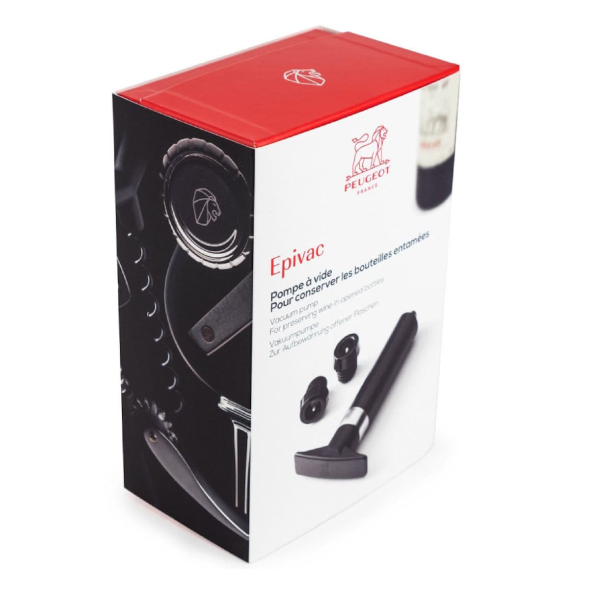 Pompka próżniowa do wina Epivac, Peugeot