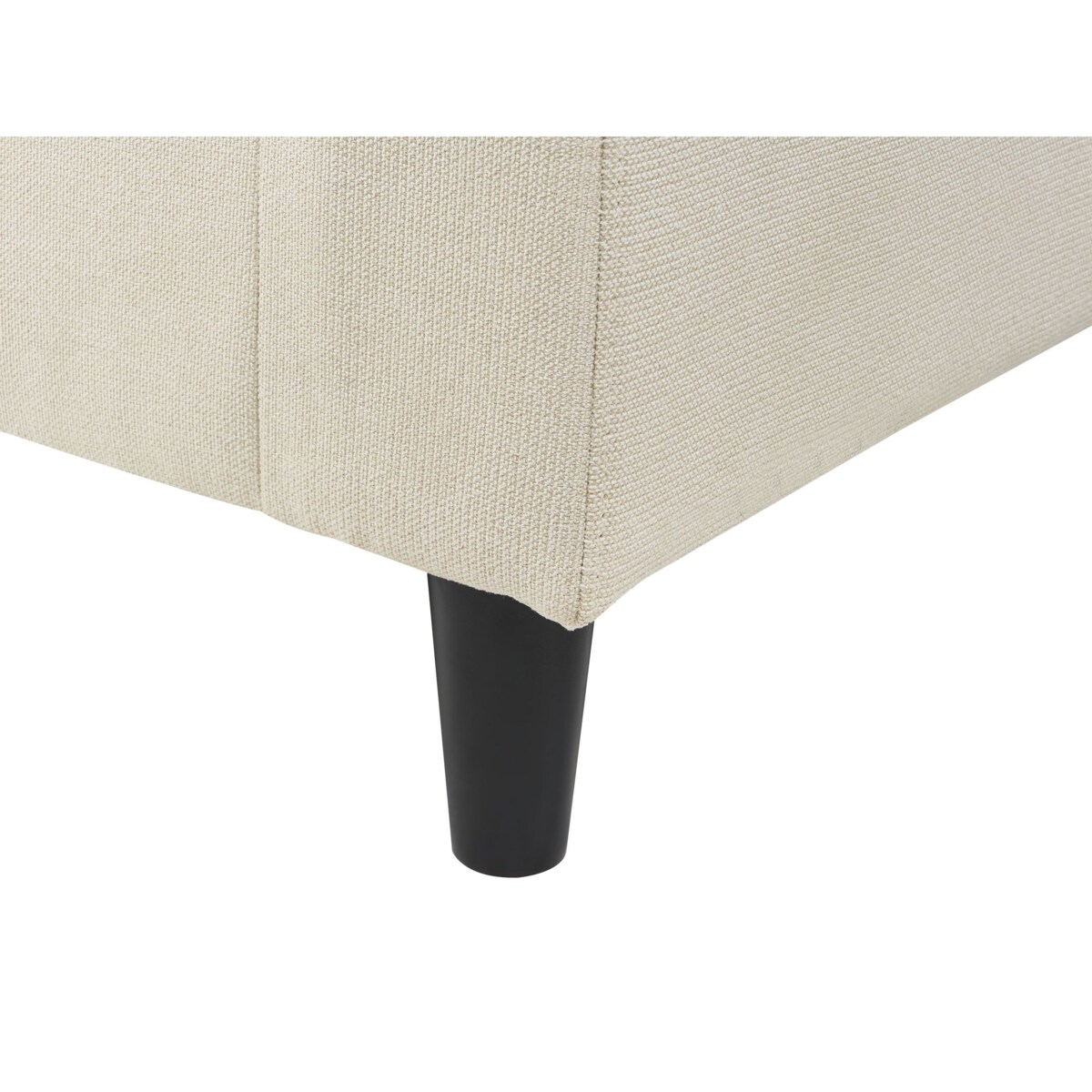 Narożnik ELVENES Jasnobeżowy Tkanina