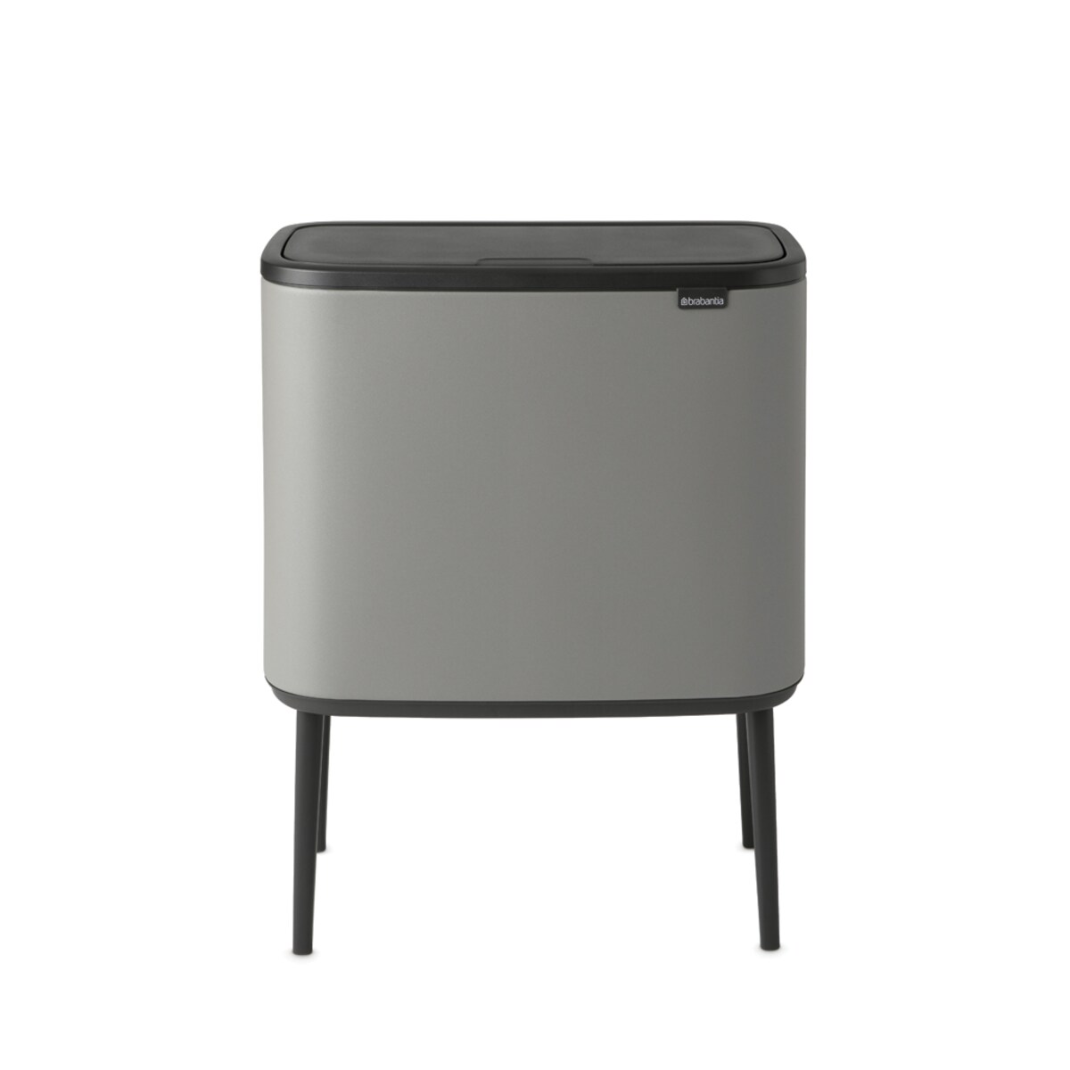 Kosz na śmieci Touch Bin Bo 3 x 11L Mineral Concrete Grey 127229