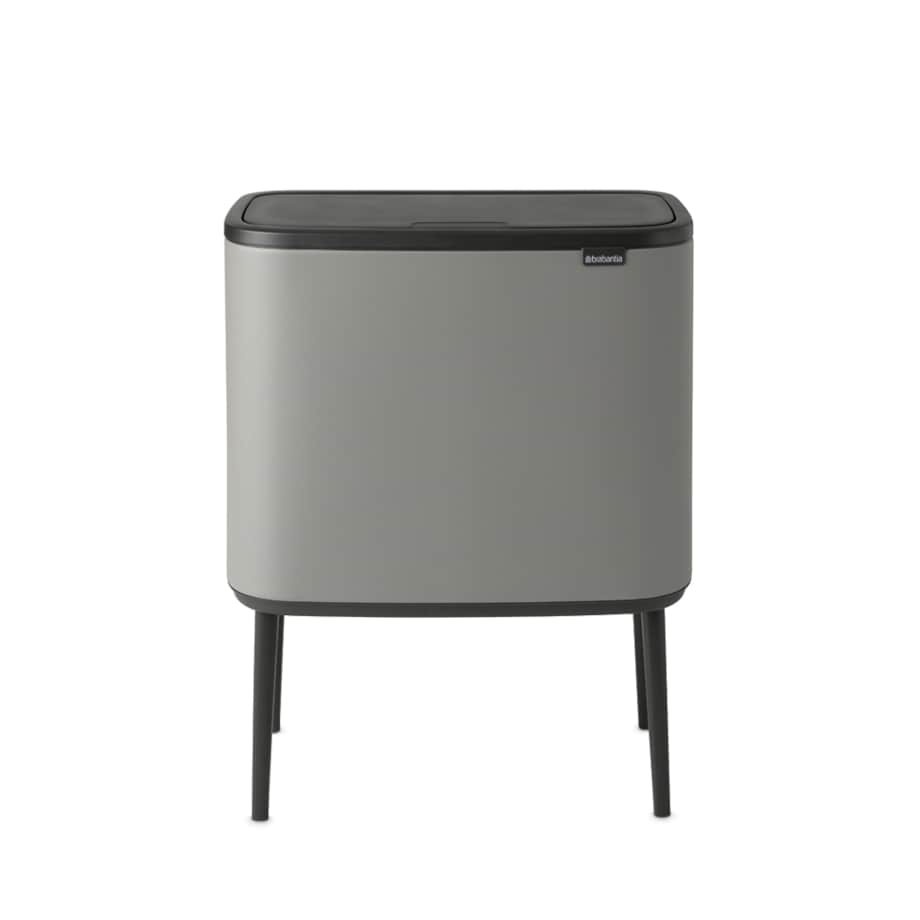 Kosz na śmieci Touch Bin Bo 3 x 11L Mineral Concrete Grey 127229