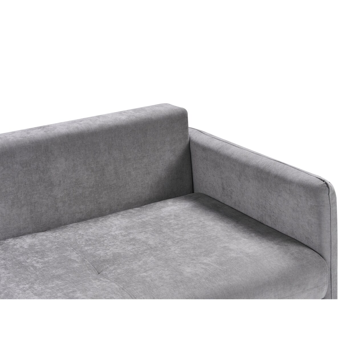 Sofa rozkładana HOLSEN Szary Tkanina