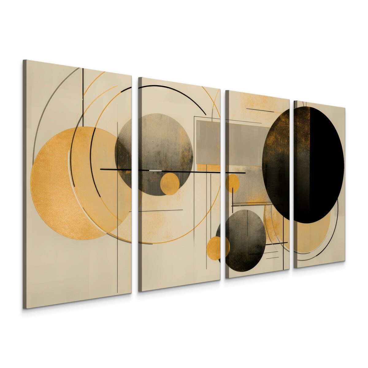 Obraz na płótnie Abstrakcyjne koła 120x60cm