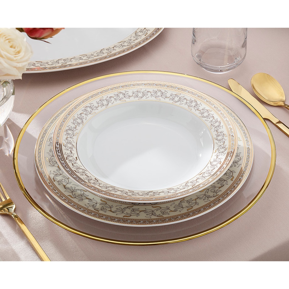 Serwis obiadowy dla 6 osób 25 el. Margaret Arabella G670