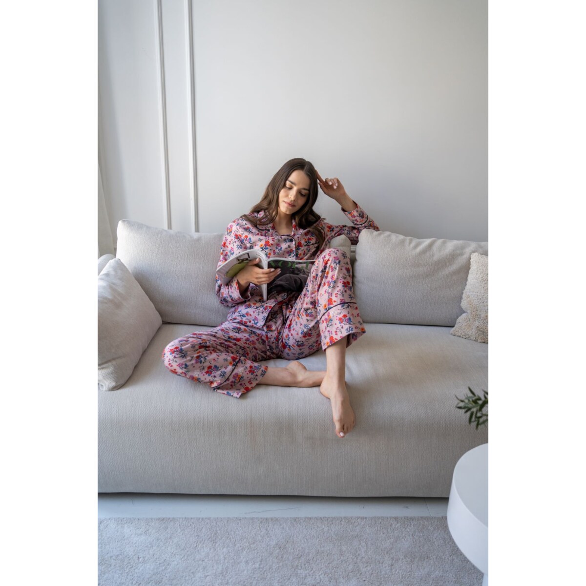 Piżama Angielski pokoik długa M