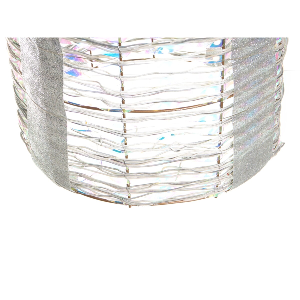 Zestaw 3 dekoracji LED Prezenty świąteczne białe JULSO