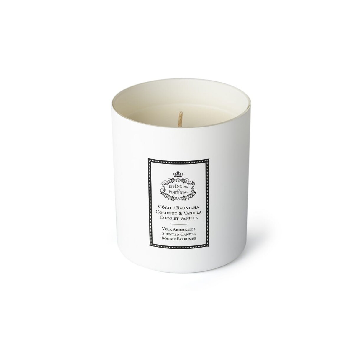 Świeca zapachowa Essencias de Portugal kokos i wanilia 180gr