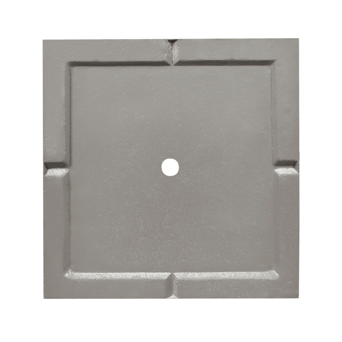 Doniczka 33 x 33 x 70 cm beżowoszara DION