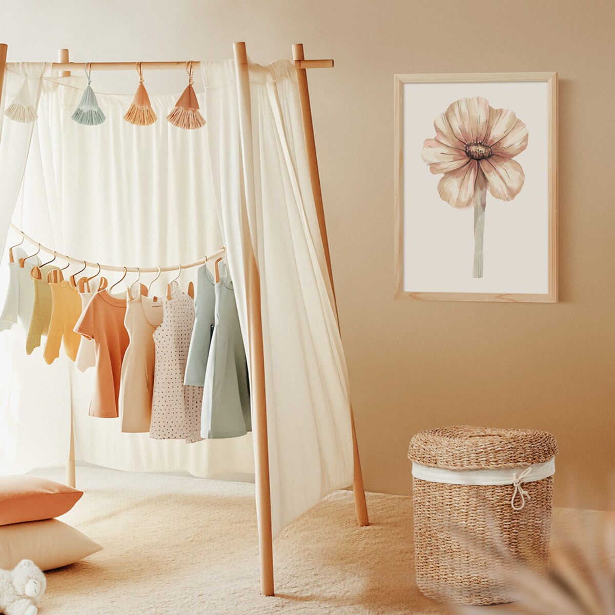 Plakat dla dzieci Kwiat III 30x40