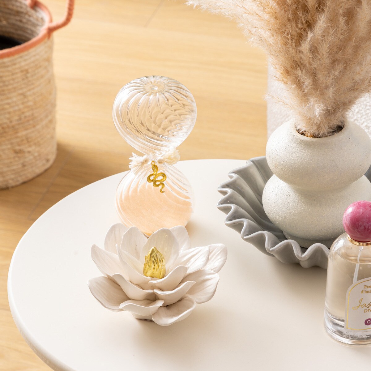 Ceramiczny kwiat lotos THE FLORAL COLLECTION