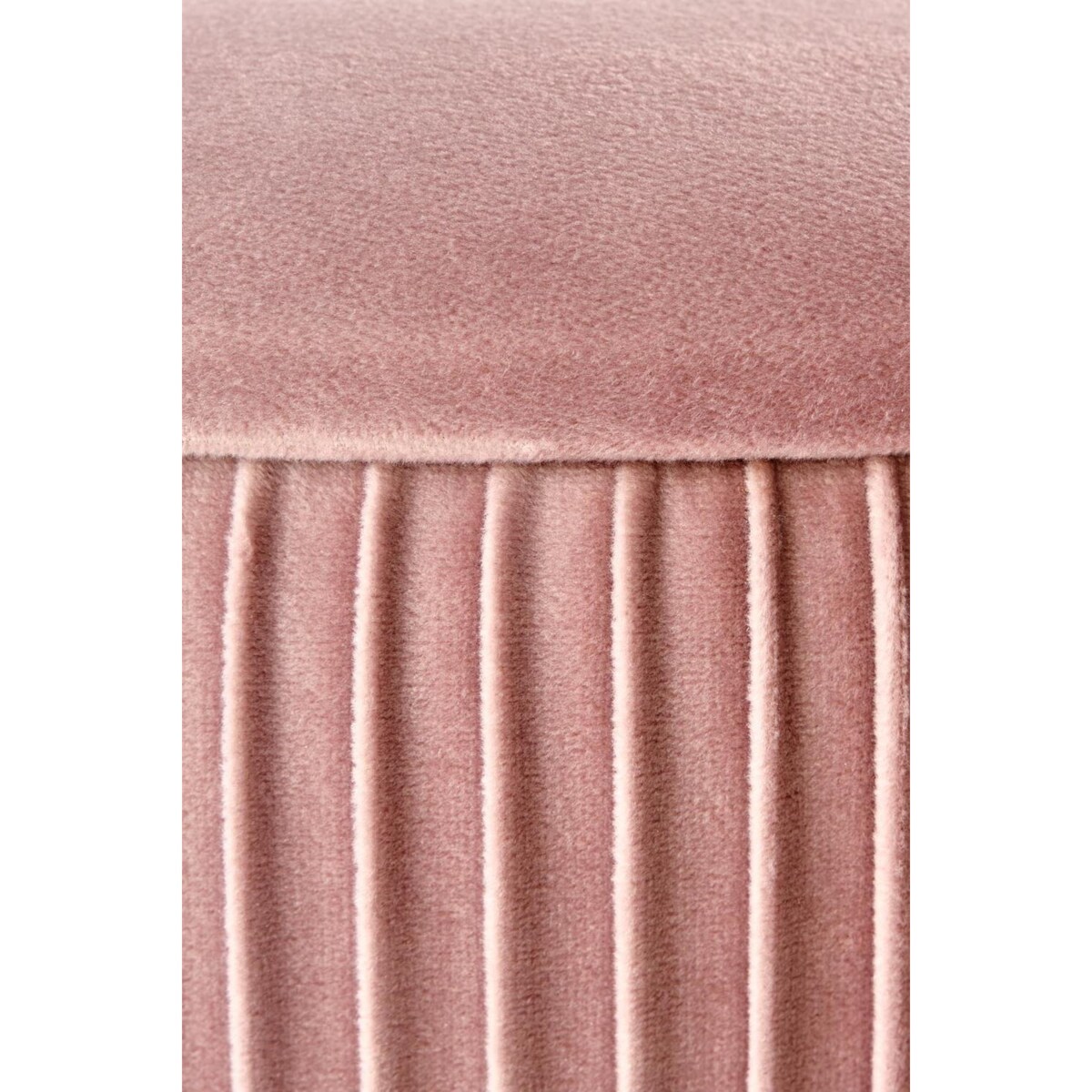 PUFA ZE SCHOWKIEM Darbi różowa OKRĄGŁA srebrna podstawa