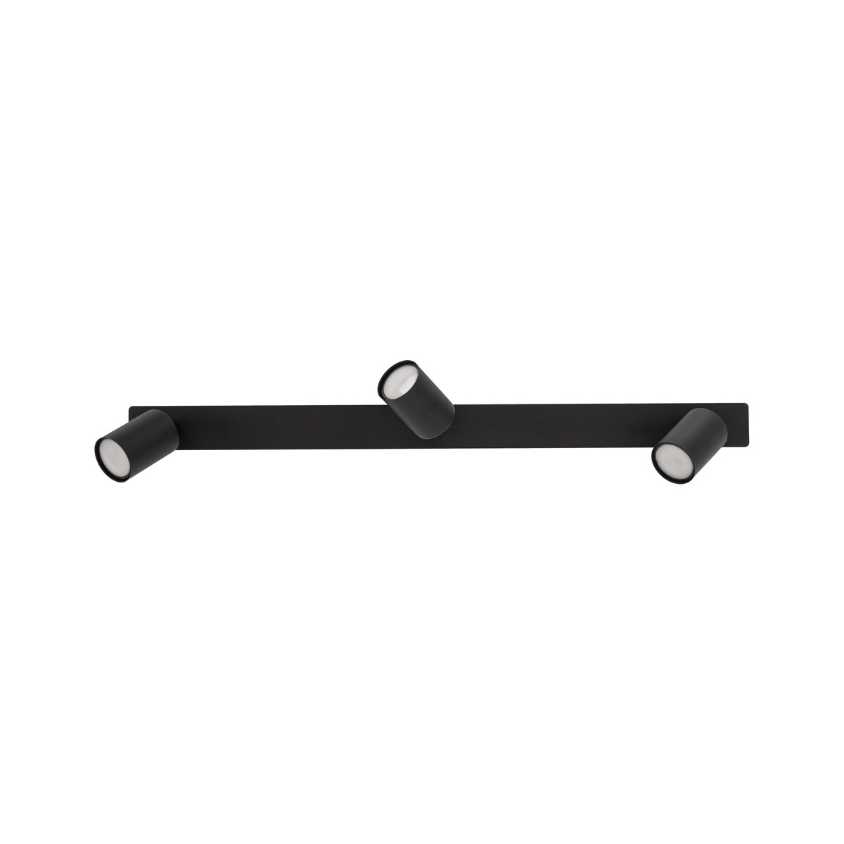Lampa podtynkowa spot NEX BLACK 10800 TK Lighting czarna 3xGU10 regulowana wpuszczana sufitowa metalowa