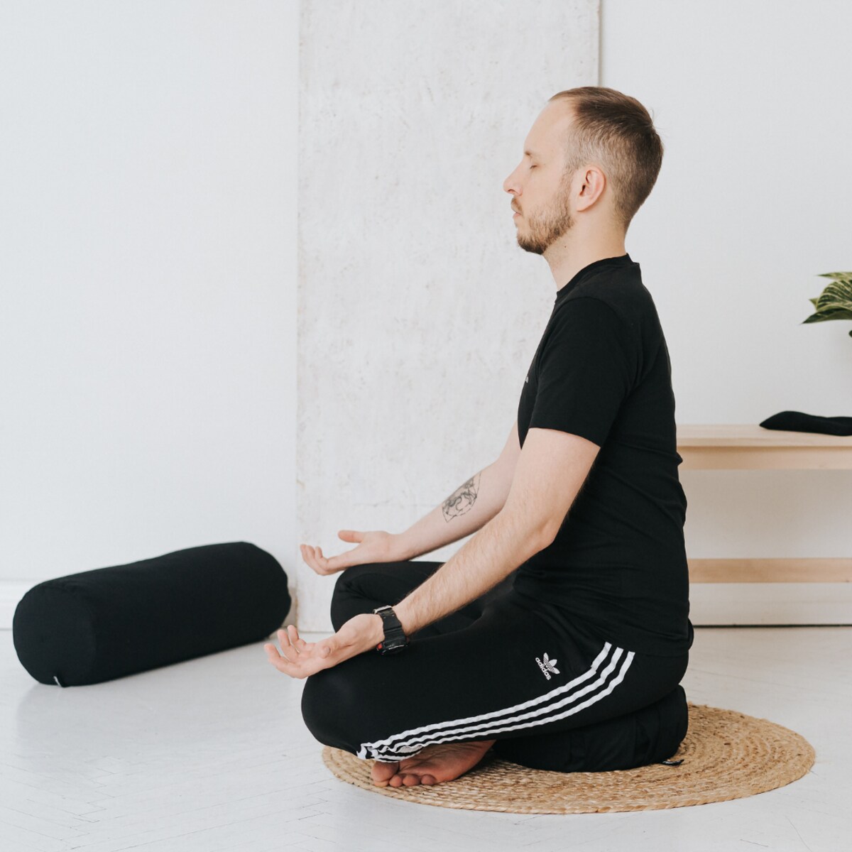 Poduszka do medytacji 13x30 (czarny)