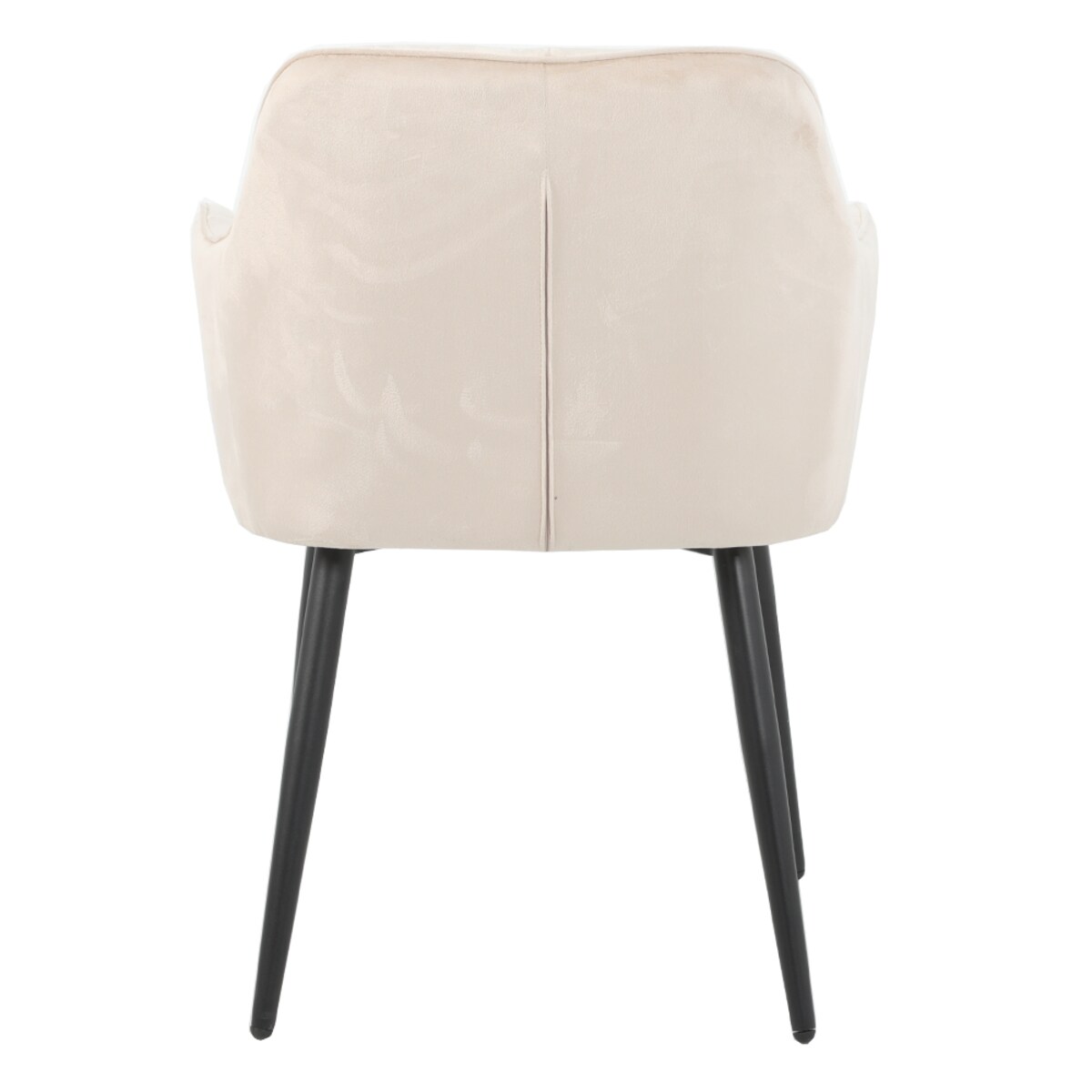 Krzesło kaszmirowe ELIOR welurowe tapicerowane do salonu jadalni