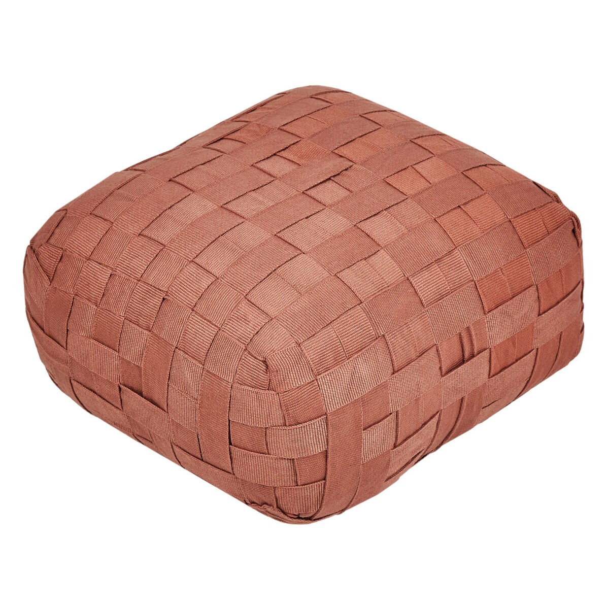 Puf BODLA Jasnoczerwony 50 cm 50 cm